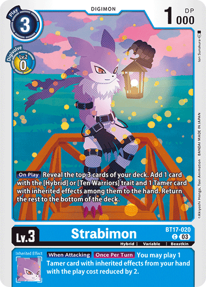 BT17-020, C, Strabimon