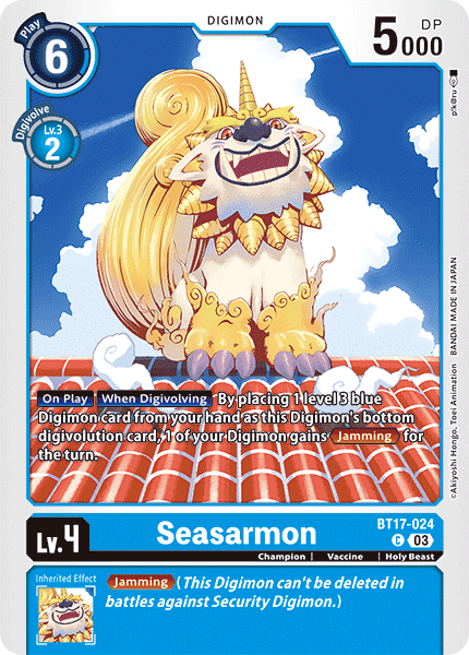 BT17-024, C, Seasarmon