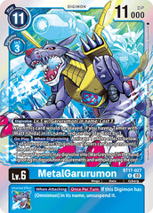 BT17-027, R, MetalGarurumon