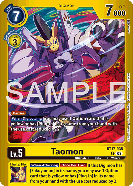 BT17-035, C, Taomon (LM06 Version)