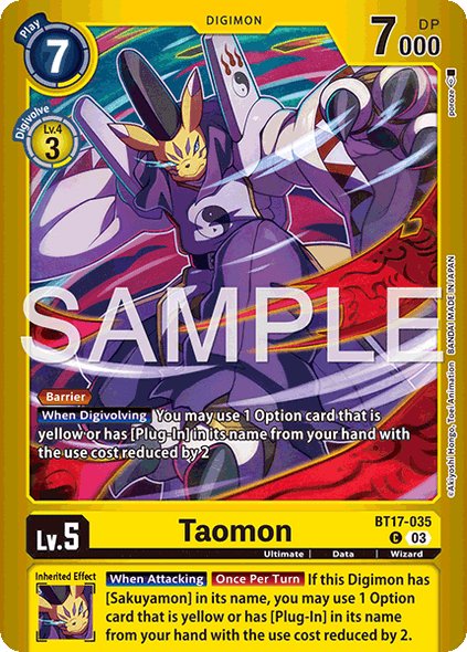 BT17-035, C, Taomon (LM06 Version)