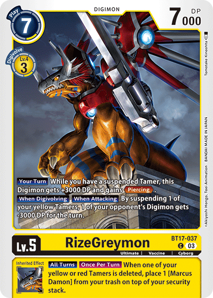 BT17-037, C, RizeGreymon