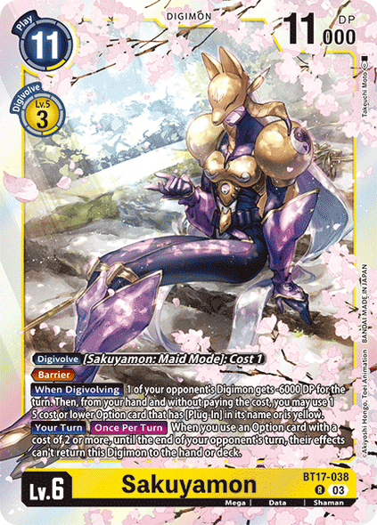 BT17-038, R, Sakuyamon