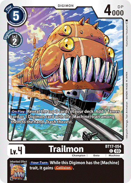 BT17-054, C, Trailmon