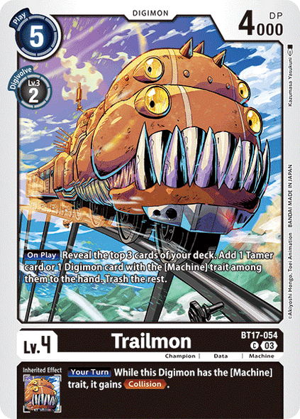 BT17-054, C, Trailmon