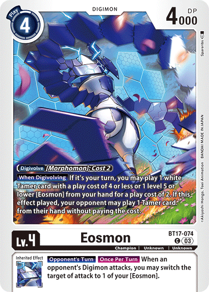 BT17-074, C, Eosmon