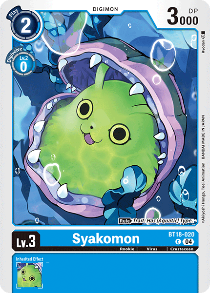 BT18-020, C, Syakomon