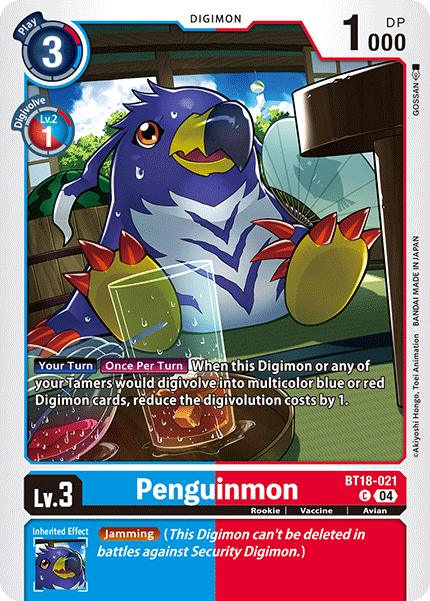 BT18-021, C, Penguinmon