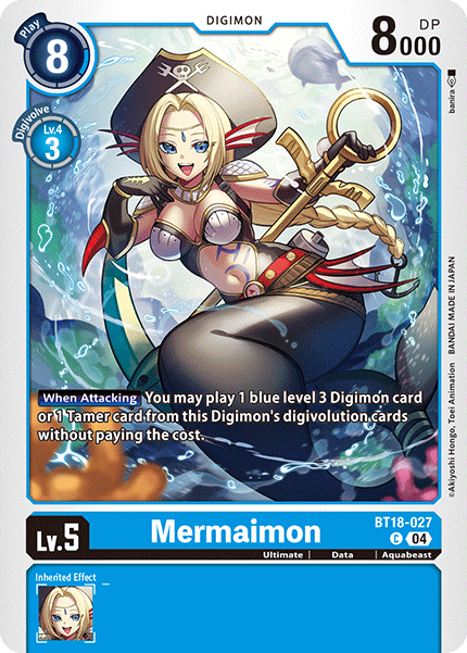 BT18-027, C, Mermaimon