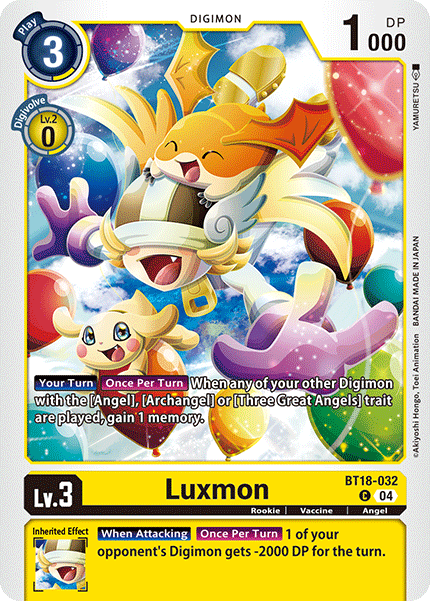 BT18-032, C, Luxmon