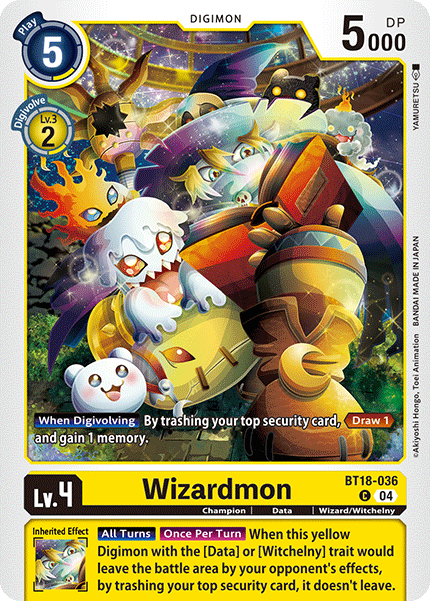 BT18-036, C, Wizardmon