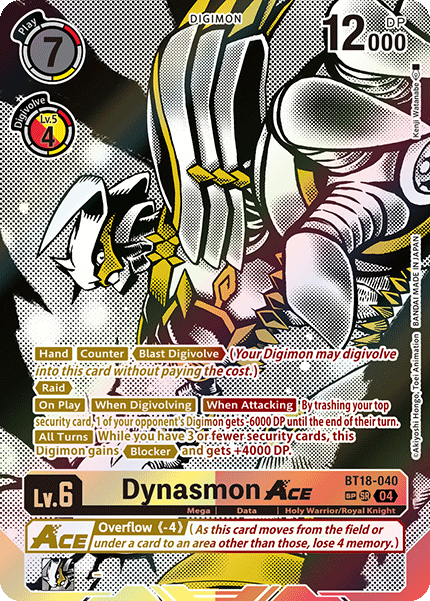 BT18-040, SR, Dynasmon ACE (2 Star Alternate Art)