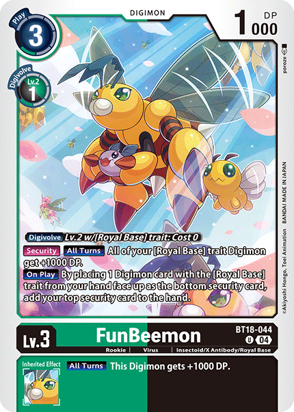 BT18-044, UC, FunBeemon