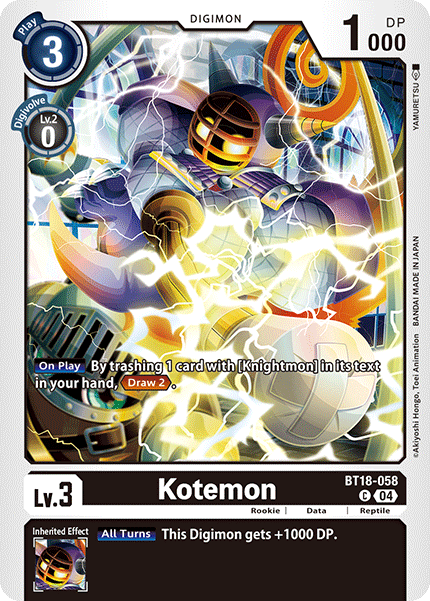 BT18-058, C, Kotemon