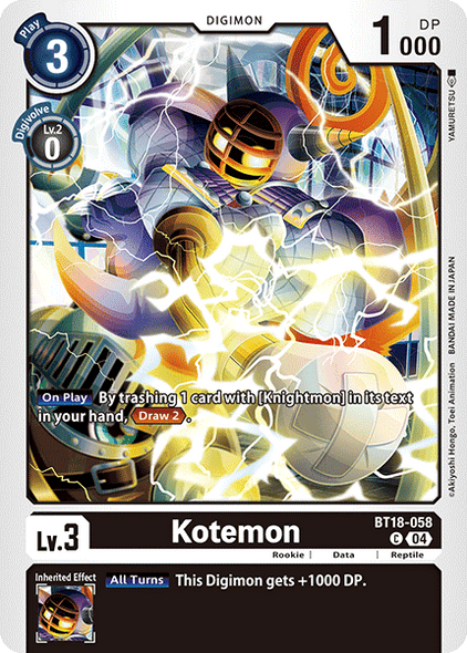 BT18-058, C, Kotemon
