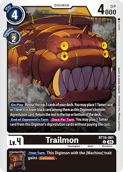 BT18-061, C, Trailmon