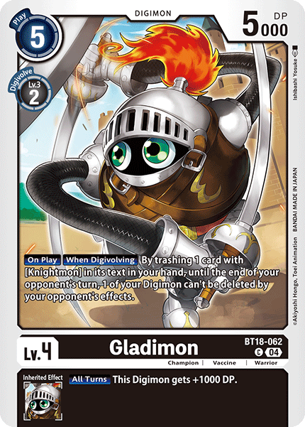 BT18-062, C, Gladimon