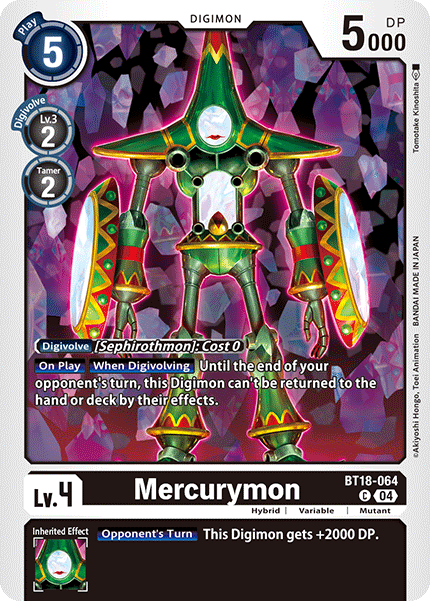 BT18-064, C, Mercurymon