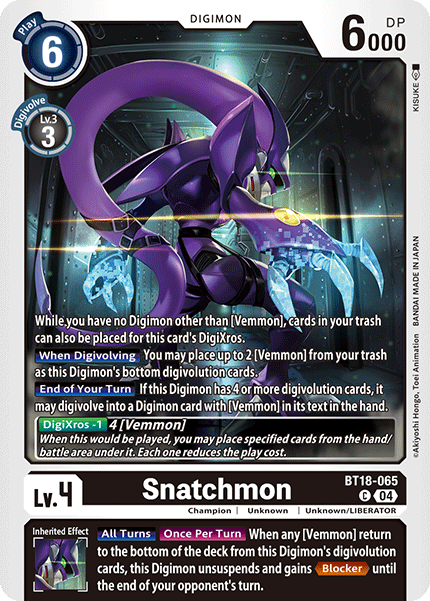 BT18-065, C, Snatchmon