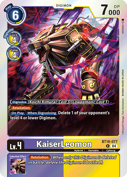 BT18-077, R, KaiserLeomon