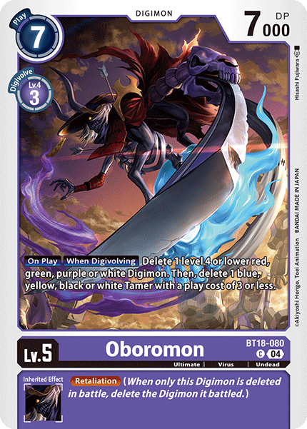 BT18-080, C, Oboromon