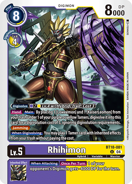 BT18-081, UC, Rhihimon