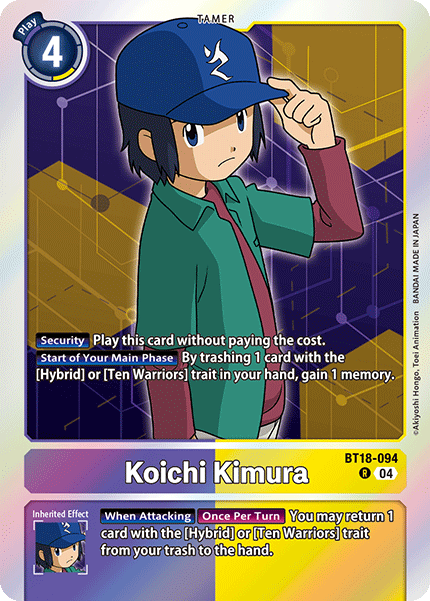 BT18-094, R, Koichi Kimura