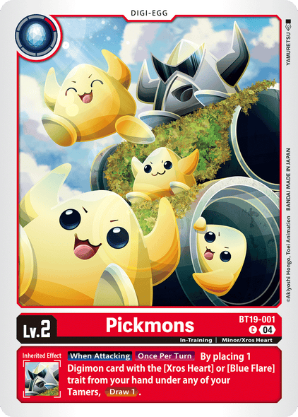 BT19-001, C, Pickmons