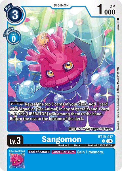 BT19-017, UC, Sangomon