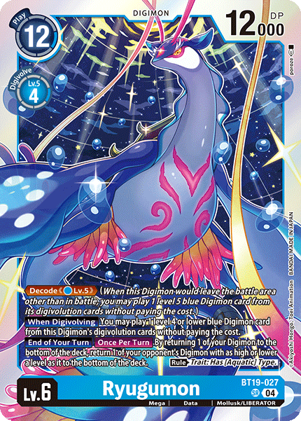 BT19-027, SR, Ryugumon