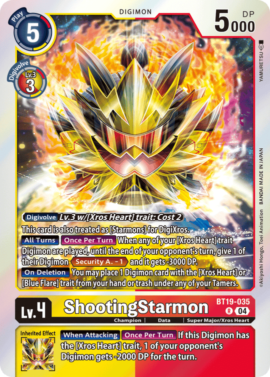 BT19-035, R, ShootingStarmon
