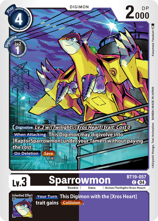 BT19-057, C, Sparrowmon