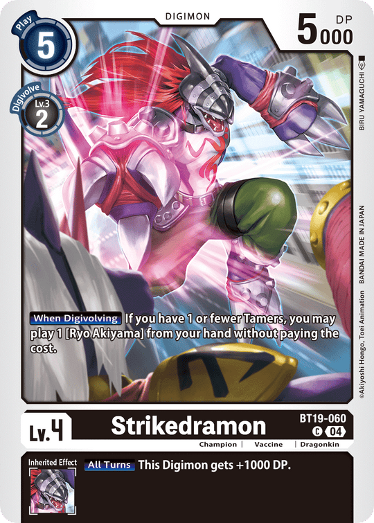 BT19-060, C, Strikedramon