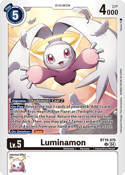 BT19-076, UC, Luminamon
