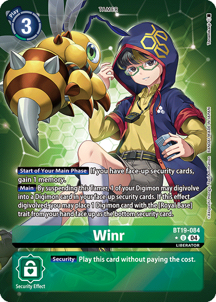 BT19-084, UC, Winr (Alternate Art)