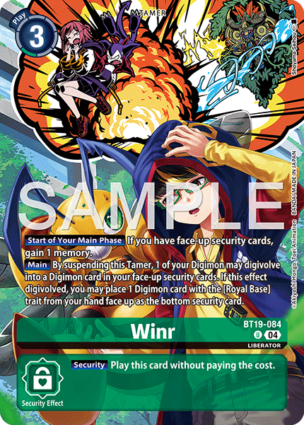 BT19-084, UC, Winr (PB22 Alternate Art)