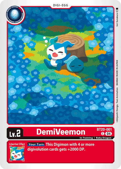 BT20-001, C, DemiVeemon