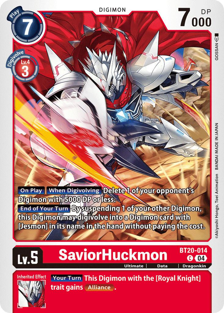 BT20-014, C, SaviorHuckmon