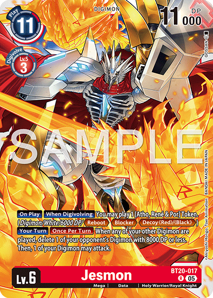 BT20-017, R, Jesmon (AD1 Reprint)