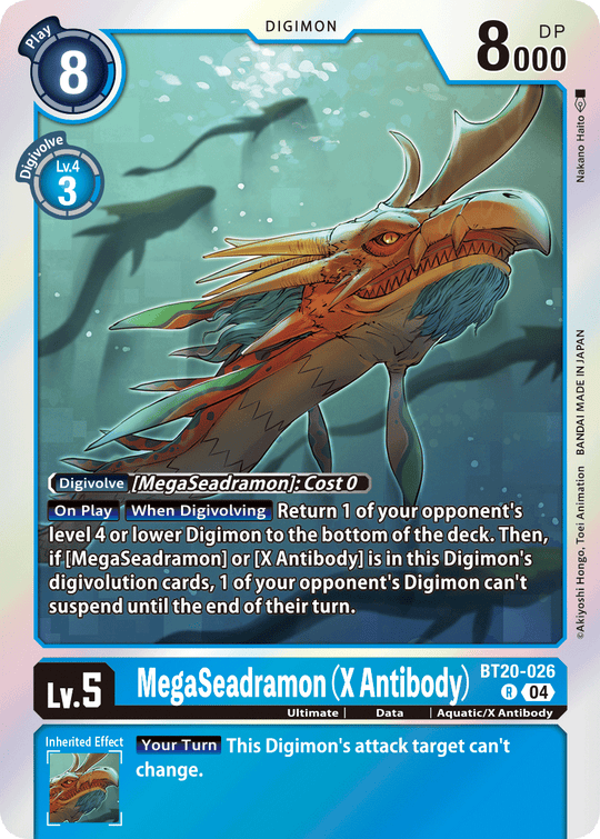 BT20-026, R, MegaSeadramon (X Antibody)