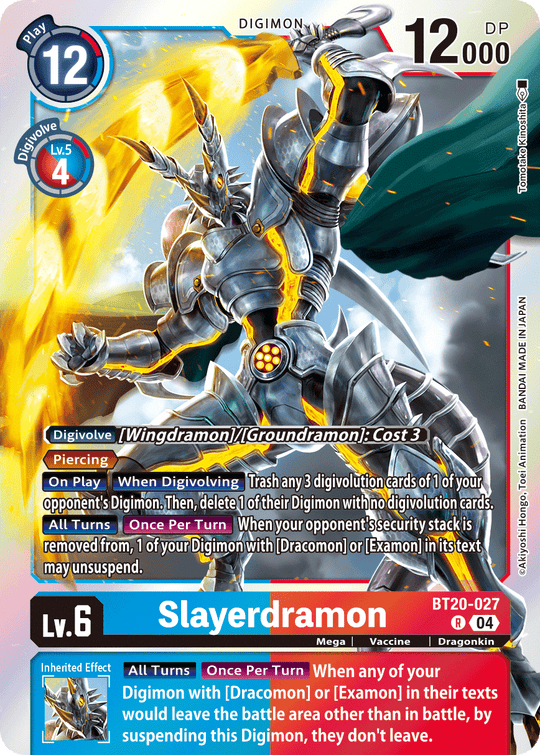BT20-027, R, Slayerdramon