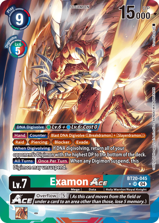 BT20-045, SR, Examon ACE (Alternate Art)