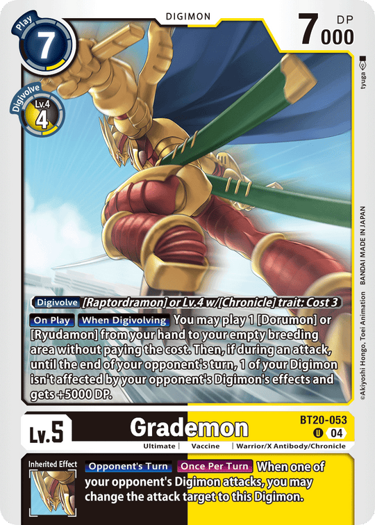 BT20-053, UC, Grademon