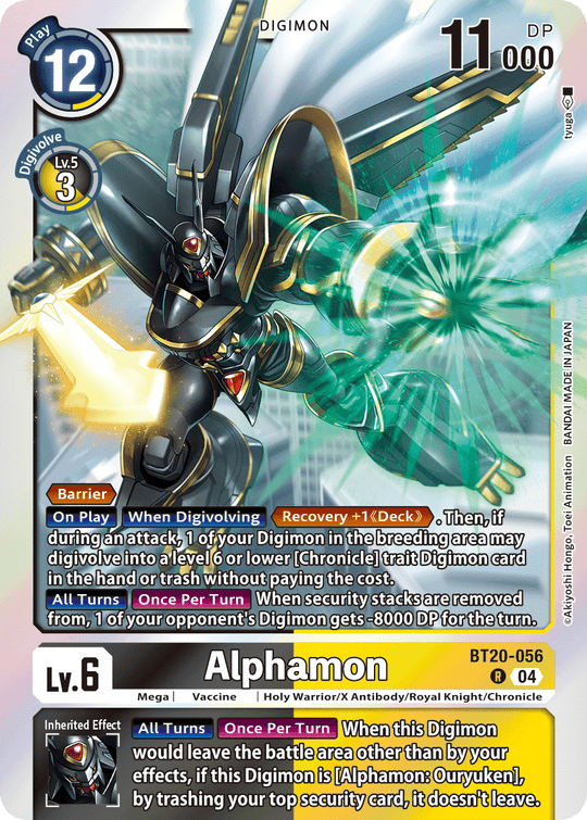 BT20-056, R, Alphamon