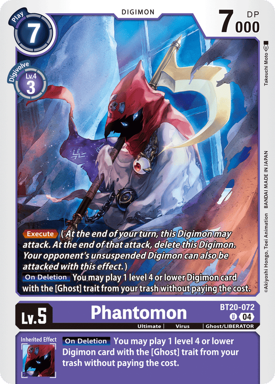 BT20-072, UC, Phantomon