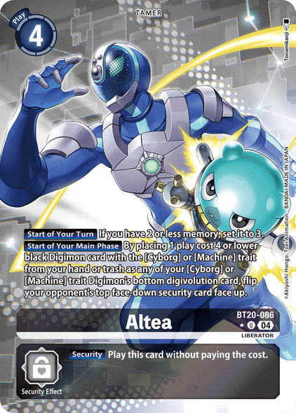 BT20-086, UC, Altea (Alternate Art)