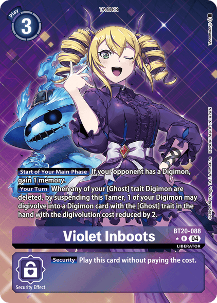 BT20-088, R, Violet Inboots (Alternate Art)