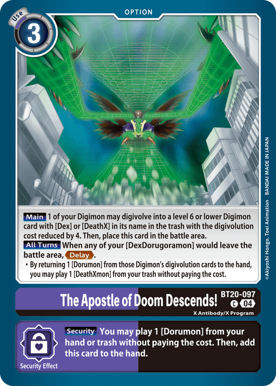 BT20-097, C, The Apostle of Doom Descends!