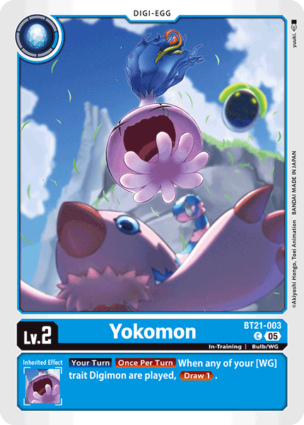 BT21-003, C, Yokomon