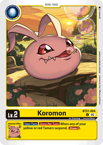 BT21-004, C, Koromon